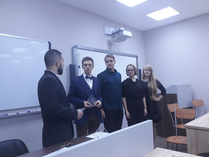 students of bgtu voenmeh finalists of the regional stage of the all russian competition of young entrepreneurs2019 4