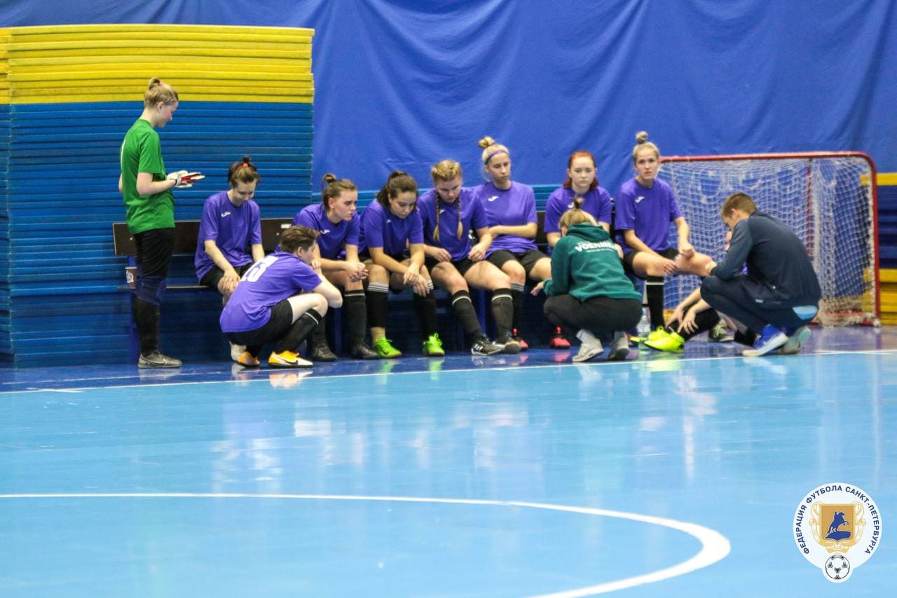 victory 5th round of the st petersburg student competitions in mini football womens teams